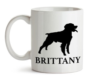 大人気《愛犬マグカップ/Dog Mugcup》【Brittany dog/ブリタニー・スパニエル】イヌ/ワンちゃん/ペット/Pet-99
