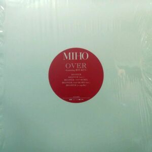 12inchレコード　 MIHO / OVER