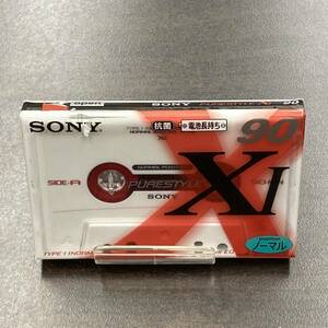 1981N 未使用 ソニー XI 90分 ノーマル 1本 カセットテープ/One SONY Type I Normal Position unused Audio Cassette