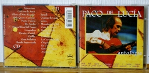 廃盤♪パコ・デ・ルシア/アントロジーア★国内2CDベスト★フラメンコ・ギター★Paco de Lucia