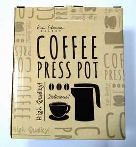 送料無料★貝印 コーヒープレスポット ペーパーフィルター不要 コーヒー抽出 簡単便利 kAI ポット COFFEE PRESS POT