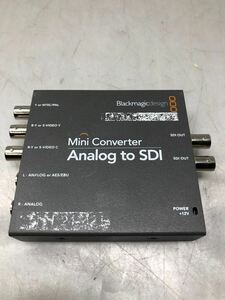Blackmagic Design ブラックマジック デザイン Mini converter Analog to SDI 2 放送局にて使用