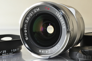 ★★極上品 Carl Zeiss Biogon T* 21mm F/2.8 ZM Lens♪♪#5719