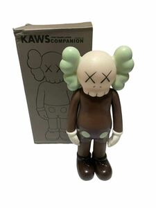 KAWS Together Vinyl Figure Brown MEDICOM TOY KAWS COMPANION メディコム・トイ ブラウン 箱あり 10cm フィギュア