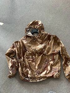 LOUIS VUITTON 20SS Desert camo monogram parachute zip hoodie virgil abloh ヴァージル　迷彩　ナイロン