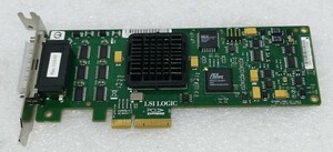 ●LSI Logic 純正品 Ultra320 SCSI HBA PCI-E x4 ロープロファイル [LSI22320SLE]