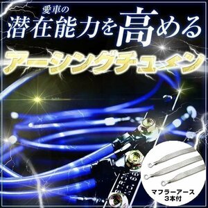 アーシングキット+マフラーアースセット スバル サンバー KV3 KV4 TV1 TV2 TW1 TW2 即納 在庫品 メール便 送料無料