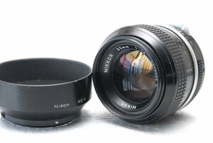 Nikon ニコン 純正 NIKKOR 50mm MF 高級単焦点レンズ 1:1.4 希少な作動品