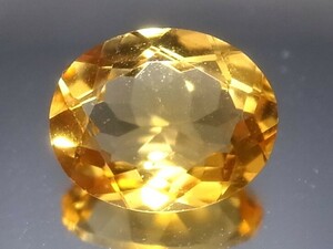 2.93ct 新品・ギラギラの凄いテリ・天然シトリン ブラジル産