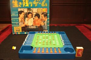 【蔵出し】★レトロ 玩具『タカトクの生き残りゲーム』部品不足★検:(初だし/うぶだし/おもちゃ/昭和/ボードゲーム/当時物)0430B