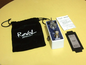 RevoL effects エフェクター NAVY BLUE OVERDRIVE EOD-01 完動品 オーバードライブ