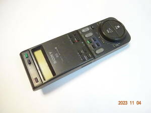 SONY WV-BS1用リモコン VHS/Video8 コンビネーションデッキ用リモコン 8ミリビデオデッキ