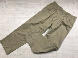 ドッカーズ DOCKERS アメカジ ストリート オーセンティック 古着 チノパンツ ボトムス メンズ 2タック 34 ベージュ