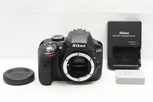 【適格請求書発行】良品 Nikon D3300 ボディ デジタル一眼レフカメラ【アルプスカメラ】240419k