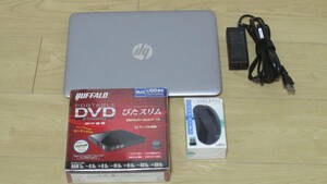 美品 HP Elitebook 820G3 2.3GHz/8GB/SSD512G/Wifi/Bluetooth/Webカメラ/MS office2021　無線マウス DVDドライブ