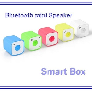 【訳あり】 ★ Bluetooth mini Speaker★ ブラック [Smart Box] ストラップにも使える 【K0047】