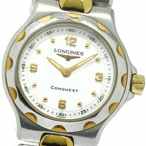 ロンジン LONGINES L1.130.3 コンクエスト クォーツ レディース _794868