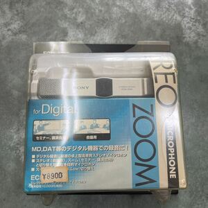 SONY コンデンサーマイクロホン　ECM-ZS90 teams会議　zoom DAT MD