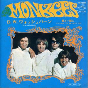 D.W.ウォッシュバーン／モンキーズ　(シングル・レコード) D.W.Washburn/Monkees