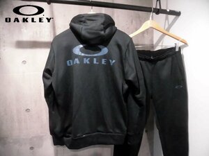 OAKLEY オークリー ENHANCE TECHNICAL FREECE JACKET・PANTS Qd8.7 スウェットフリースジャケットxパンツ セットアップL/上下セット/メンズ