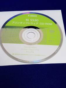 CD008 Canon キャノン　BJ S530 プリンタソフトウェア CD-ROM　本体はありません　CDのみです