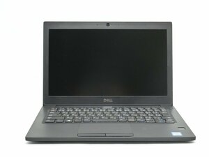 中古　DELL　Latitude　7290　　CORE8世代i5　 13型 ノートパソコン　通電します　起動しません　詳細不明　ジャンク