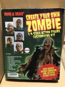 希少 WAR OF THE DEAD『Create Your Own Zombie Kit』 1/9スケール アクションフィギュア ゾンビ キット