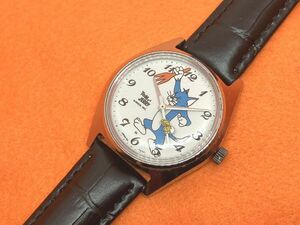 ☆ビンテージ SEIKO ディズニータイム 手巻き セイコー/トムとジェリー 稼動美品 裏シール付き