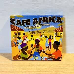 CD 2枚組 帯付き CAFE AFRICA SUN, SAVANNAHS AND SAFARIS カフェ・アフリカ 輸入盤