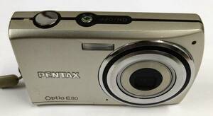◇ ペンタックス PENTAX Optio E80 コンパクトデジタルカメラ 単三電池使用 ◇