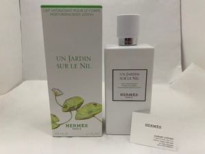 ☆1円スタート☆ 【未使用】　HERMES エルメス ナイルの庭 モイスチャライジング ボディローション 200ml ◆24389D