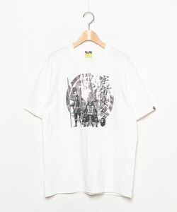 メンズ 「A BATHING APE」 半袖Tシャツ L ホワイト