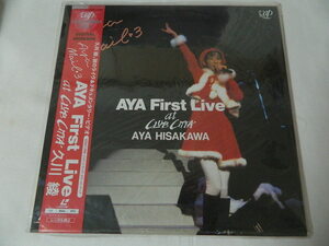 （ＬＤ：レーザーディスク）AYA First Live at CLUB CITTA/久川 綾【中古】