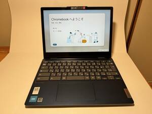 Lenovo Chromebook IdeaPad Flex 3i Gen8 中古品 12.2インチ N100 タッチスクリーン 日本語キーボード アビスブルー 82XH001KJP
