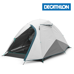 QUECHUA (ケシュア) キャンプ テント MH100 FRESH & BLACK - ２人用 デカトロン 2963896 DECATHLON 災害用品