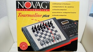 美品　電子チェス　チェスコンピューター　チェス　NOVAG　CHESS COMPUTER　Tourmaline plus　ART NO.38702　1997 vintage