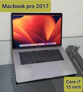 Core i7 512GB MacBook Pro 2017 15インチ