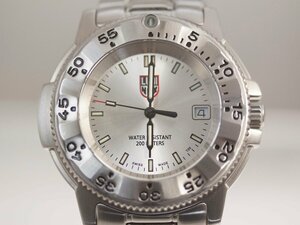 【LUMINOX】ルミノックス「NAVY SEAL STEEL 3210 JPN LTD」3200シリーズ クォーツ メンズ 腕時計【美品】