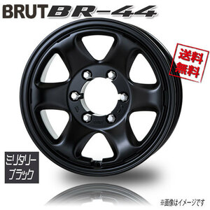 BRUT BR-44 ミリタリーブラック 16インチ 6H139.7 6.5J+25 1本 108.2 業販4本購入で送料無料