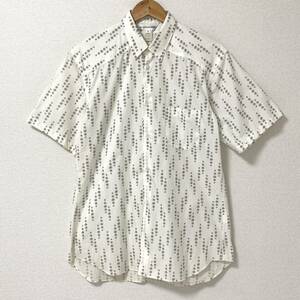 2006SS COMME des GARCONS SHIRT 総柄 半袖シャツ ホワイト 白 Mサイズ コムデギャルソンシャツ VINTAGE archive 4040348