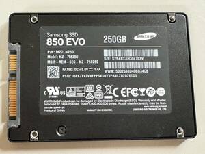 SAMSUNG【動作確認済み】SSD 250GB　3027