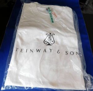 STEINWAY & SONSのTシャツ　HANES製　3L位　used \9980
