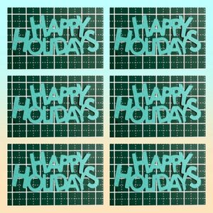 （504C）happy holidays★カット