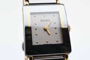 美品 ラドー 153.0383.3 コンビ ラウンド デイト クォーツ 腕時計 RADO