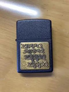 ジッポー  ZIPPO  オイルライター  ブラッククラックル