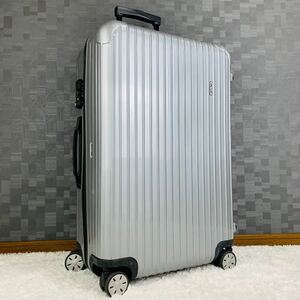 【人気モデル】RIMOWA リモワ SALSA サルサ 82L 4輪 TSAロック シルバー 銀 グレー系 エッセンシャル チェックインL キャリーケース 大容量