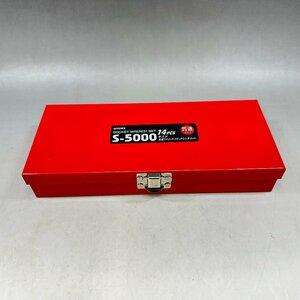 ■□[10] GISUKE 貫通ラチェットソケット レンチセット 14pcs S5000 美品06/051310a□■