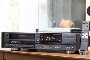 リモコン 整備品 SONY Hi-Band Betamax SL-HF85D ソニー ベータマックス ハイバンド ビデオデッキ ベータ β ビデオ　