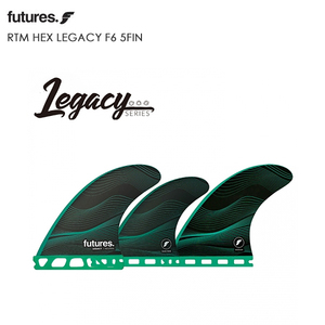 【新品】FUTURES FIN フューチャー フィン Futures RTM HEX LEGACY F6 サーフィン ショートボード