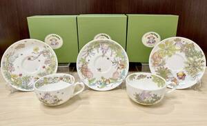 蘇さ(KuY1165)　ノリタケ　Noritake　となりのトトロ　ミルクティーカップ＆ソーサー　セット　中古品　80サイズ